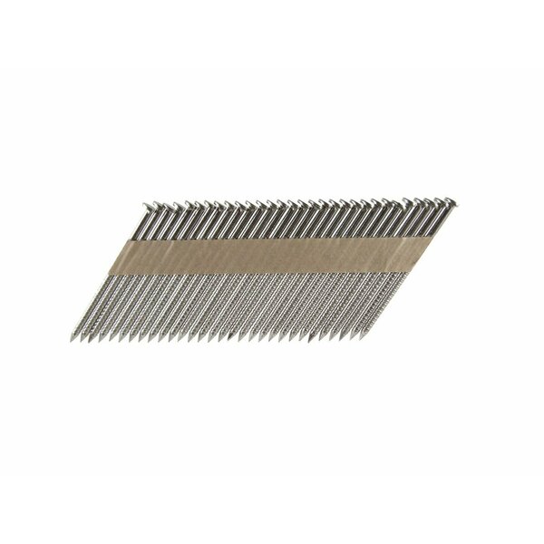 B&C Eagle Common Nail, 3-1/4 in L, 33D, Stainless Steel, 1000 PK 314X120RSS/33